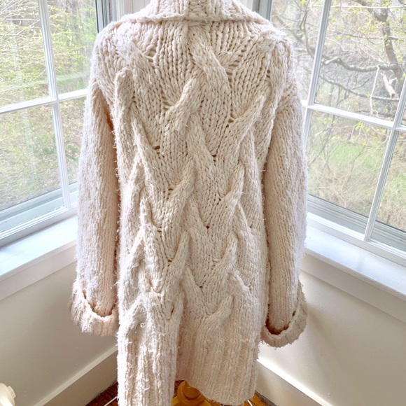 NYC DESIGNER doo.ri chunky oversized sweater coat - Picture 6 of 12